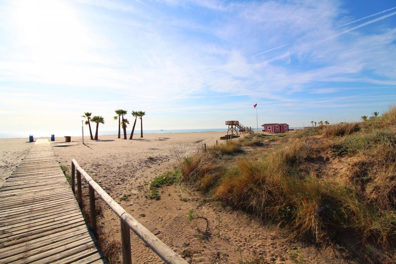 Global Properties, Apartamento Con Terraza Y Piscina A Un Paso De La Playa Canet d'En Berenguer Exterior foto