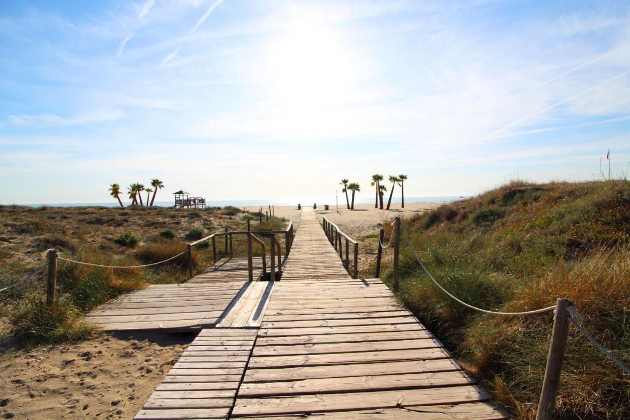 Global Properties, Apartamento Con Terraza Y Piscina A Un Paso De La Playa Canet d'En Berenguer Exterior foto