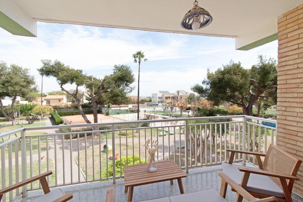 Global Properties, Apartamento Con Terraza Y Piscina A Un Paso De La Playa Canet d'En Berenguer Exterior foto