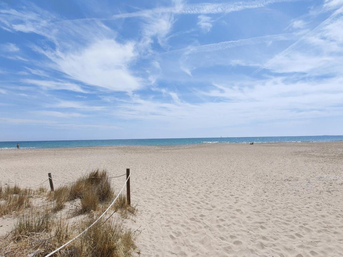 Global Properties, Apartamento Con Terraza Y Piscina A Un Paso De La Playa Canet d'En Berenguer Exterior foto