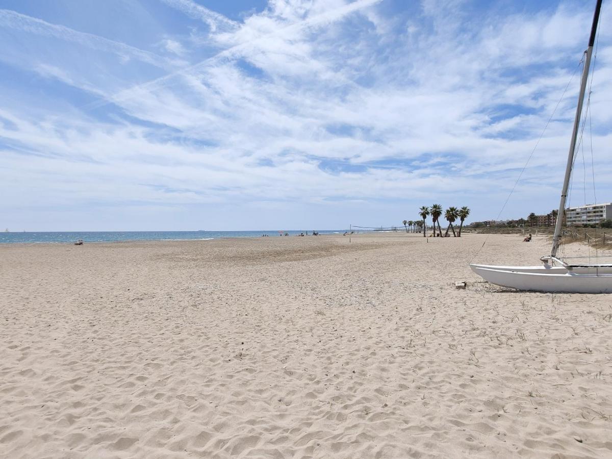 Global Properties, Apartamento Con Terraza Y Piscina A Un Paso De La Playa Canet d'En Berenguer Exterior foto