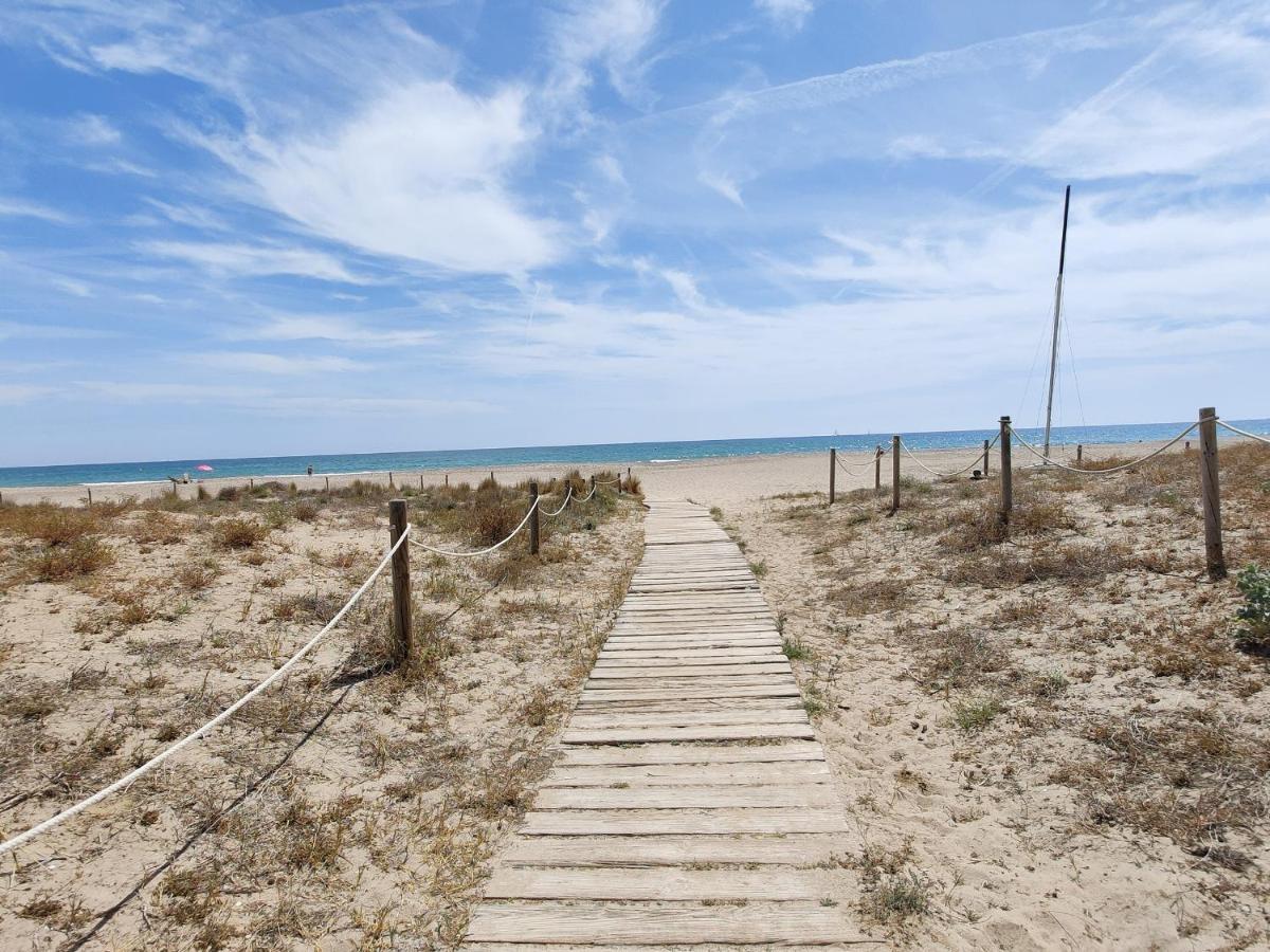 Global Properties, Apartamento Con Terraza Y Piscina A Un Paso De La Playa Canet d'En Berenguer Exterior foto